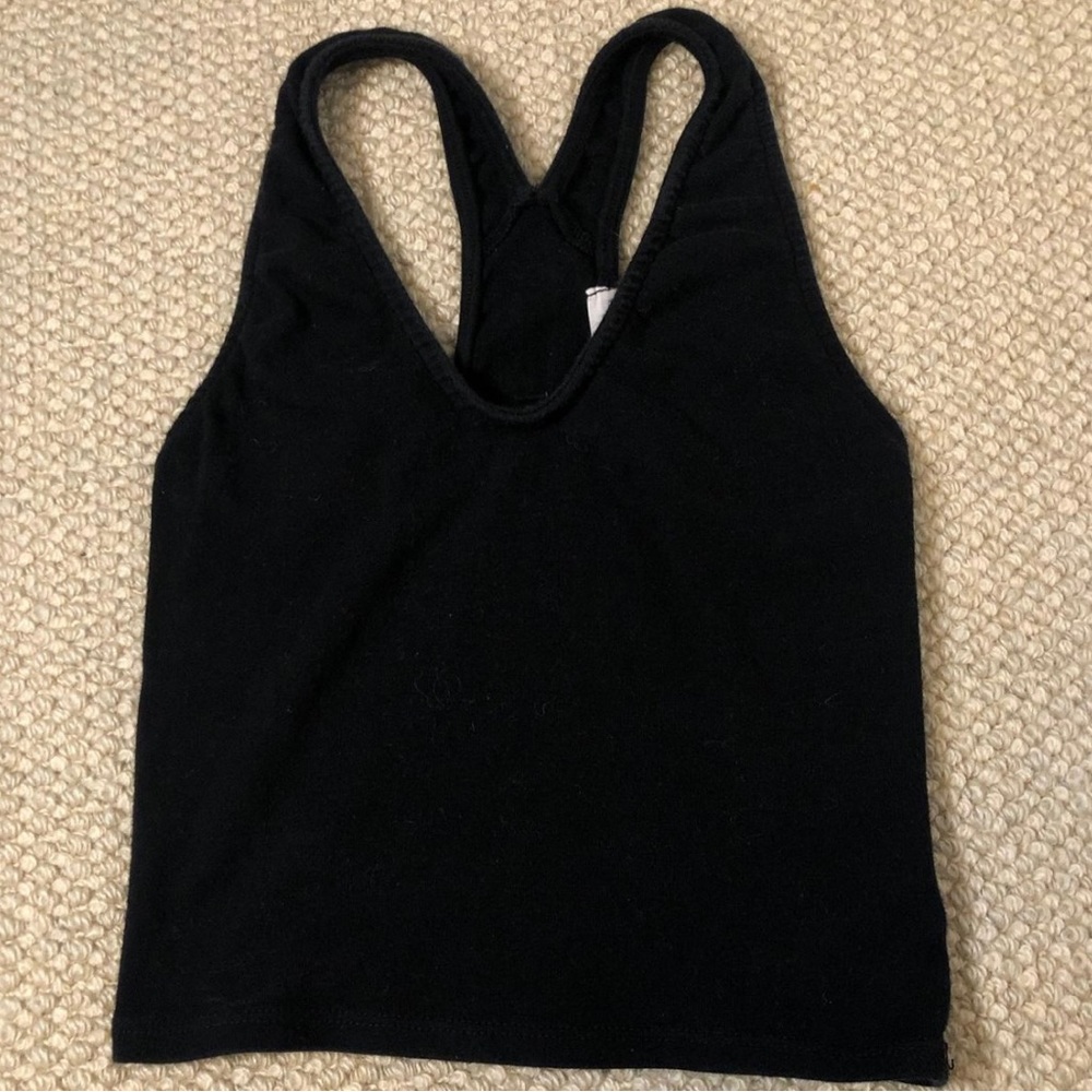 Black urban outfitters halter top